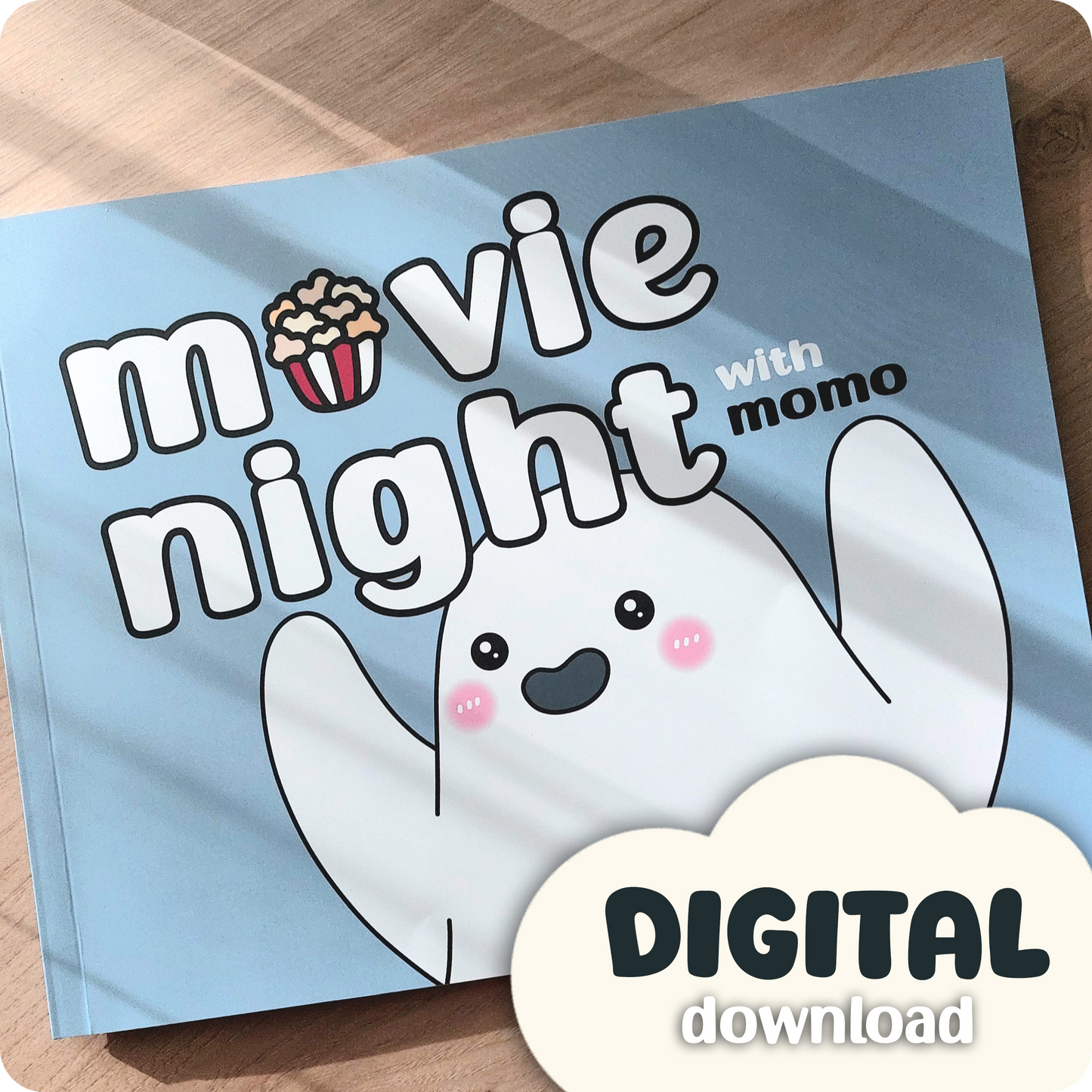 *DIGITAL* Movie Night • coloring book