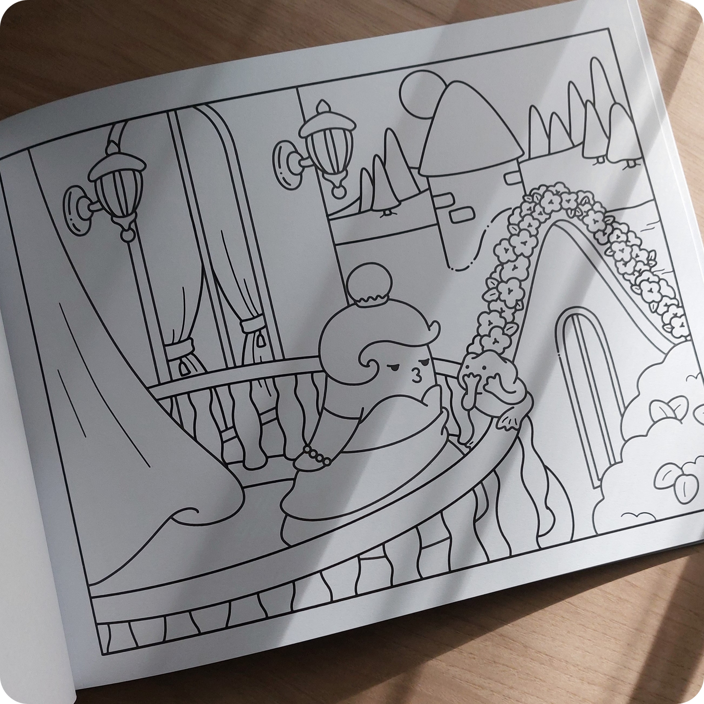 Movie Night • premium coloring book