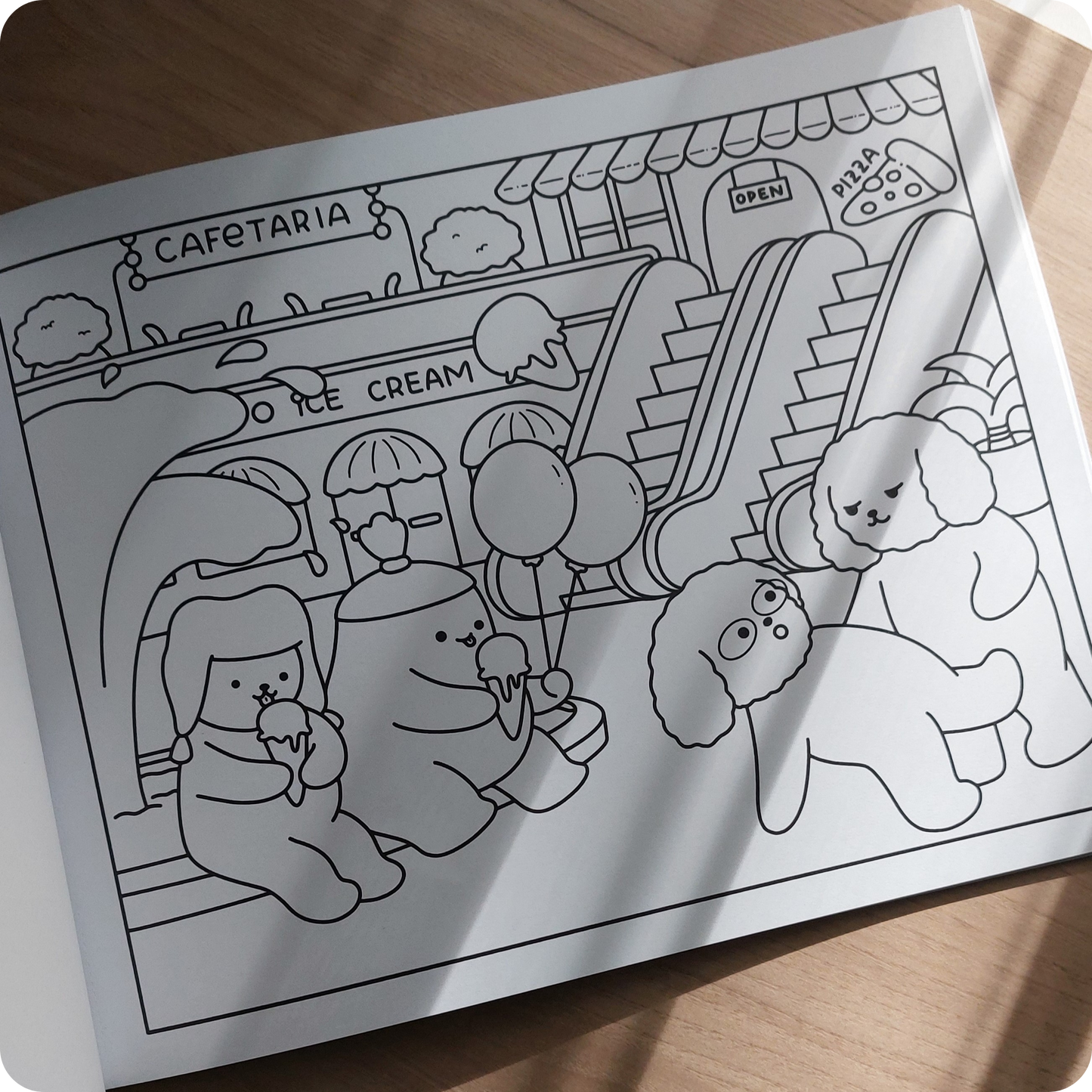 Movie Night • premium coloring book