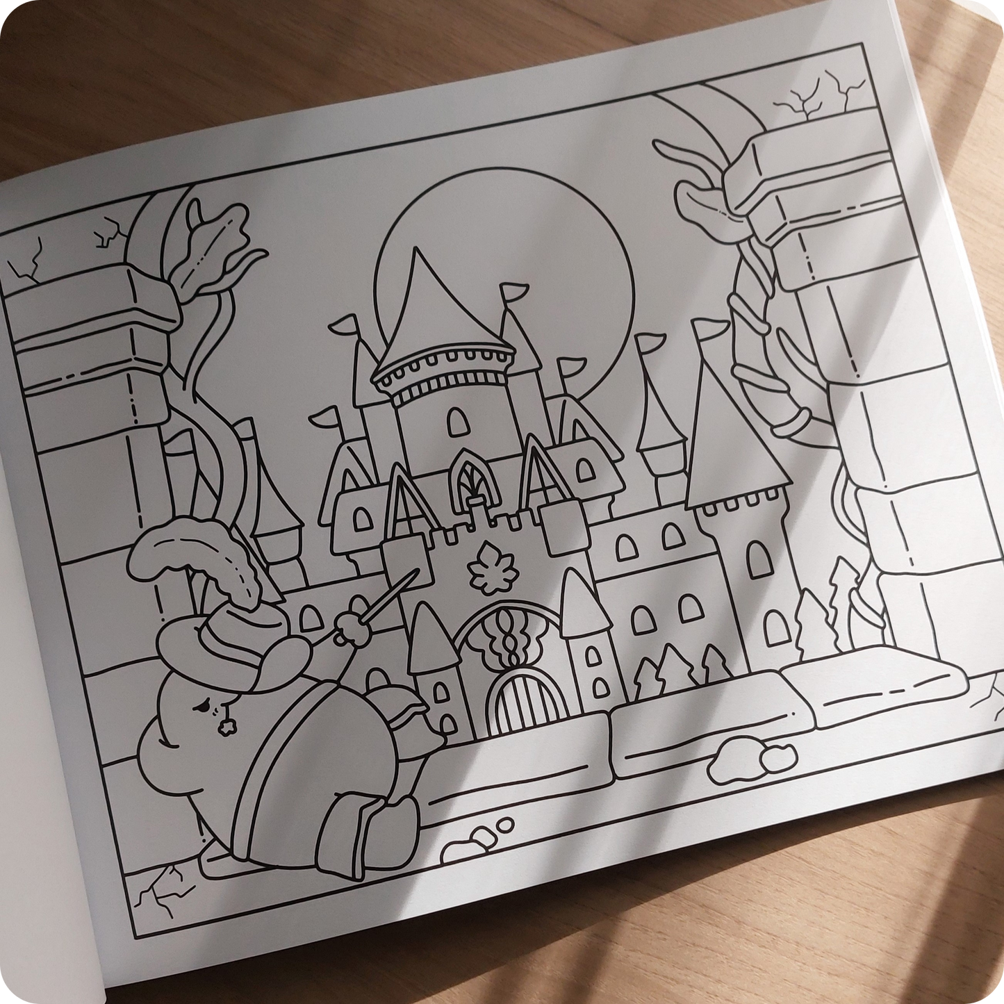 Movie Night • premium coloring book