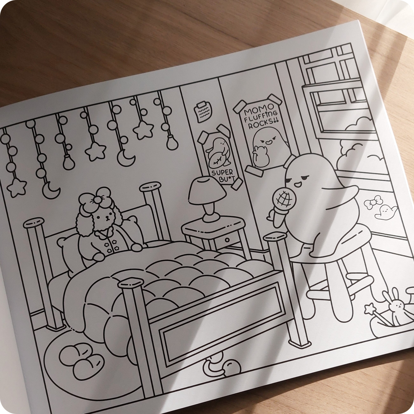 Movie Night • premium coloring book
