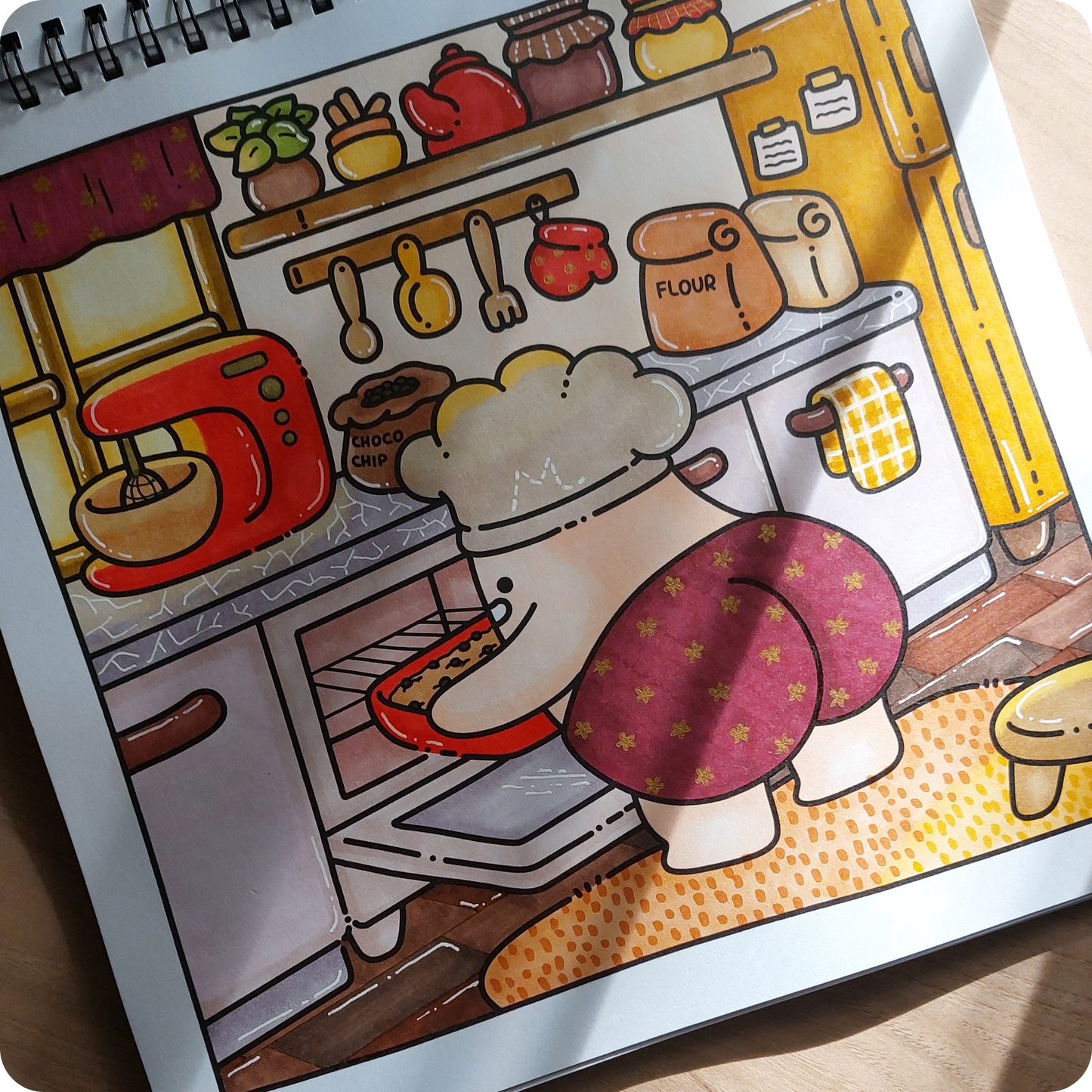 Fluffy Days • cozy coloring book