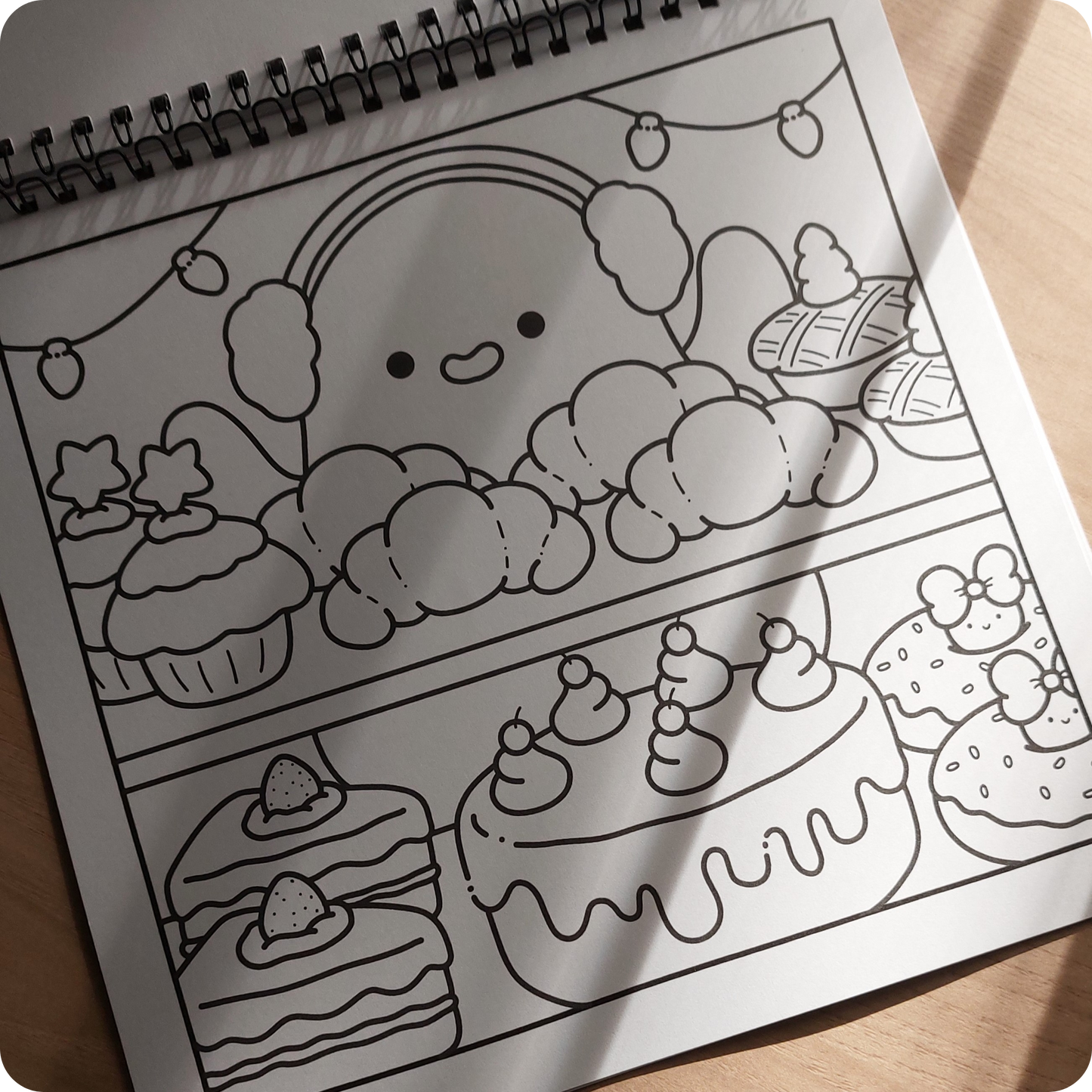 Fluffy Days • cozy coloring book