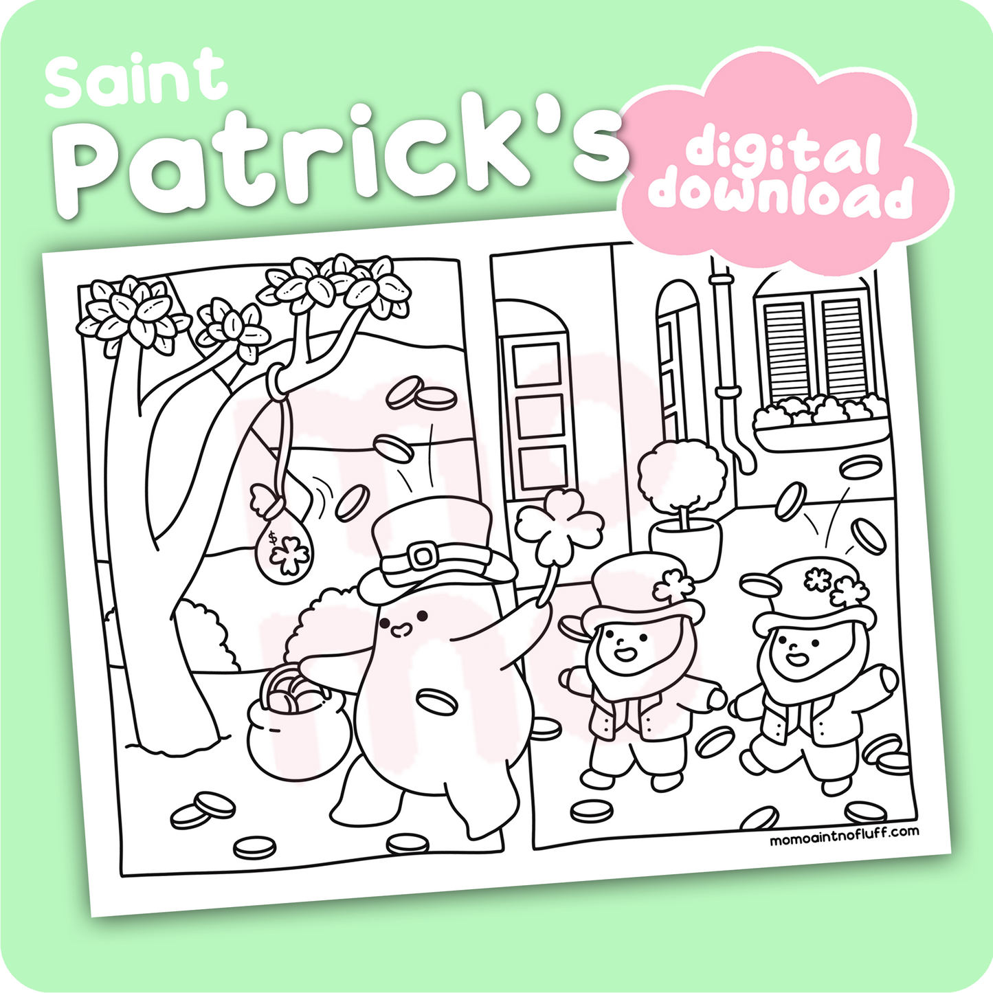 mamma mia! • coloring page