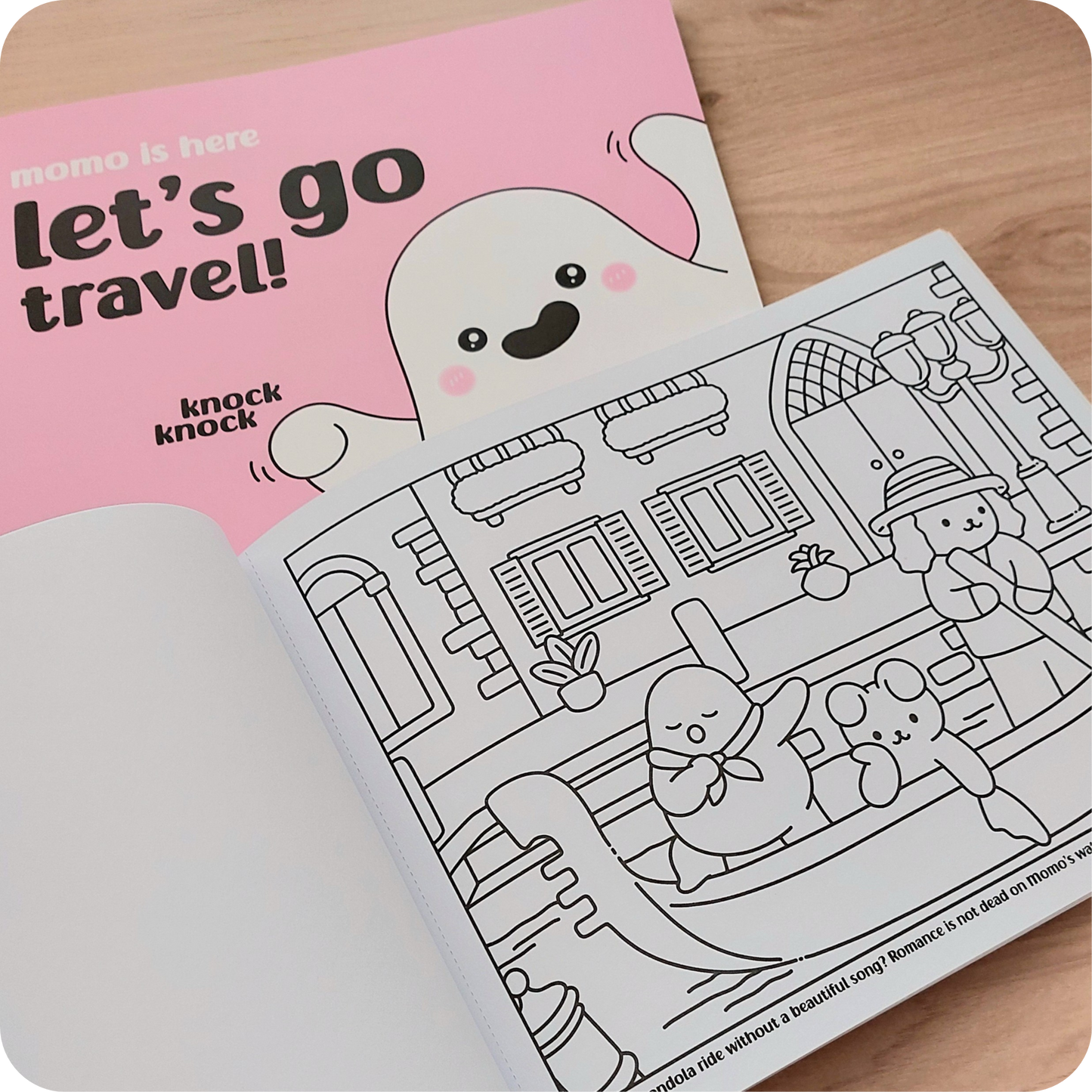 *DIGITAL* Let's Go Travel • coloring book