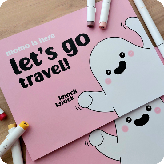 Let's Go Travel • premium coloring book