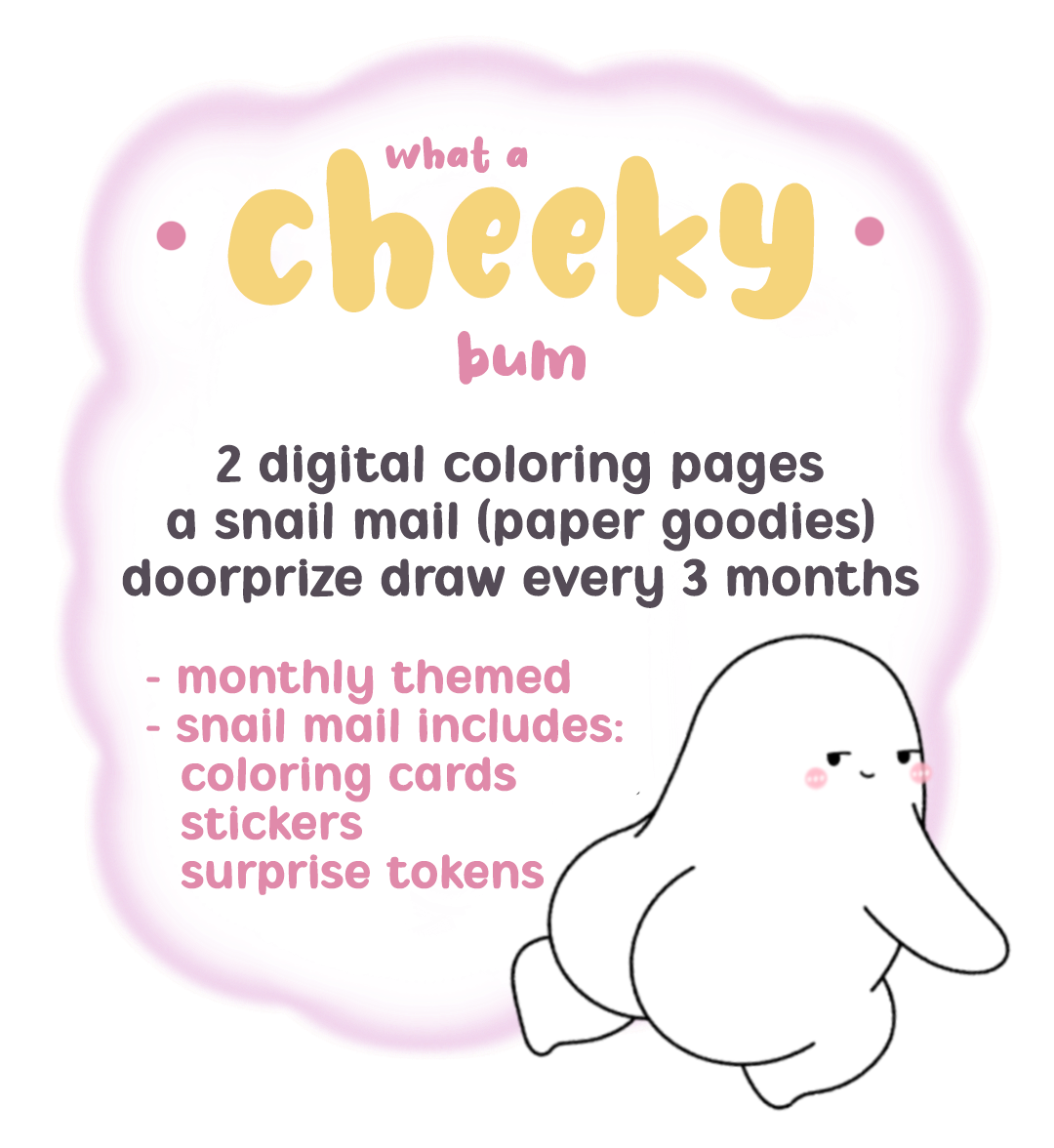 Cheeky Bum ● Momo Mail Club ● Tier 2