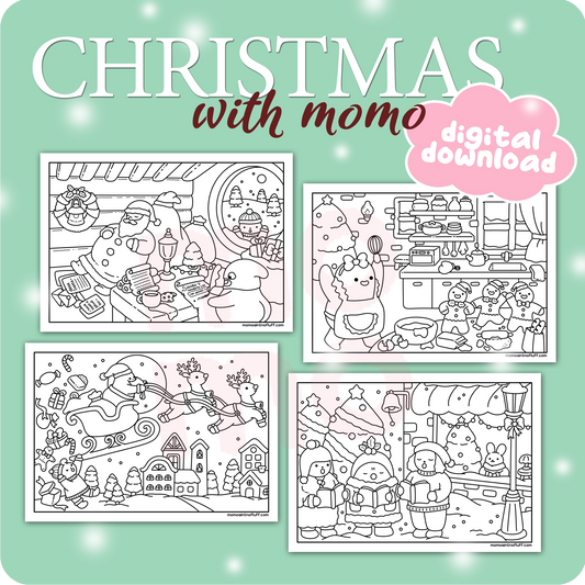 Christmas bundle • coloring pages